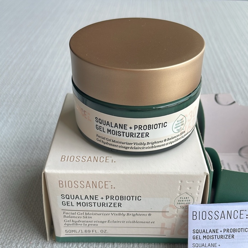Biossance Squalane + Probiotic Balancing Gel Moisturizer